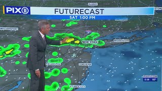 Humidity, storm threat still in place for NYC, NJ, but drier weather ahead