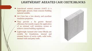DIFFERENT METHODS OF CONSTRUCTION