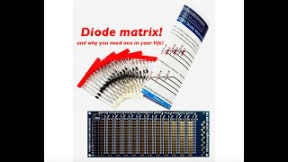 #51 Diode matrix for model railway point control, route setting for your fiddle yard