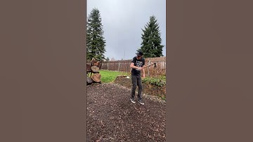 Throwing axes and knives outdoors in beautiful nature! Also axe giveaway is still on see last post!