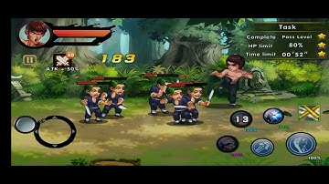 kung Fu Attack gameplay 👤
