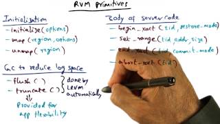 RVM Primitives (cont) - Georgia Tech - Advanced Operating Systems