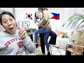 Trying Filipino Games with Kababayan!  | 🇰🇷 vs 🇵🇭