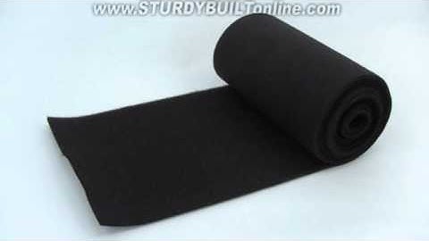 Boat Trailer bunk Board carpet 11" wide