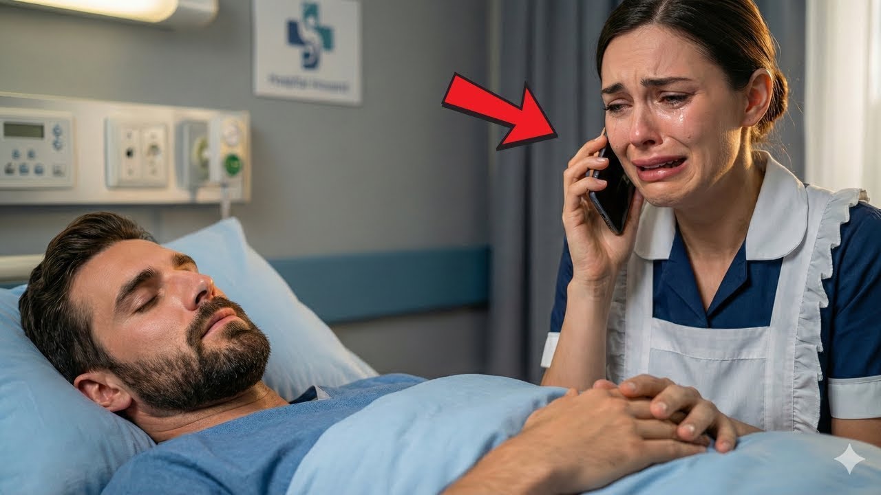 Ein Millionär stellte sich bewusstlos … und was er von seiner Angestellten hörte, versetzte ihn in..