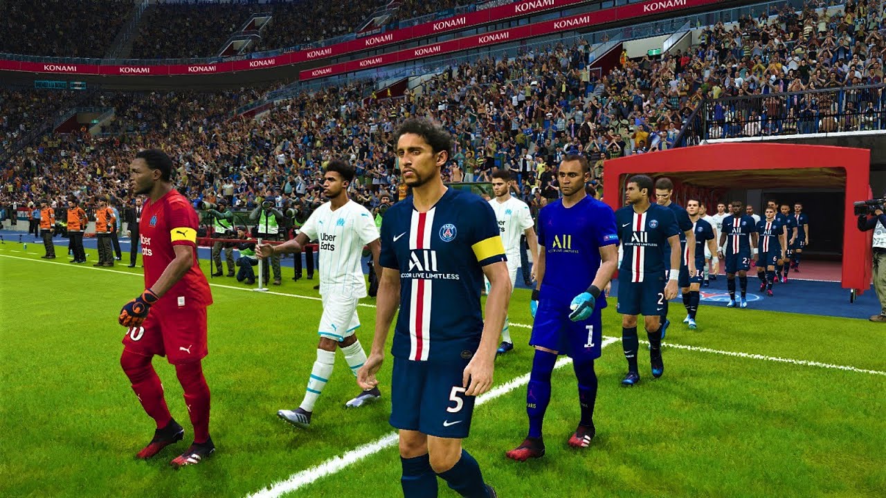 PSG vs Marseille  Ligue 1 / 13 September 2020  Gameplay  YouTube