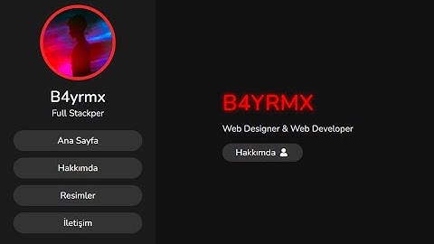 B4YRMX Kişisel Web Site Scripti V2