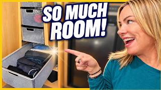 This Simple Upgrade TRIPLED My Camper Closet Storage!