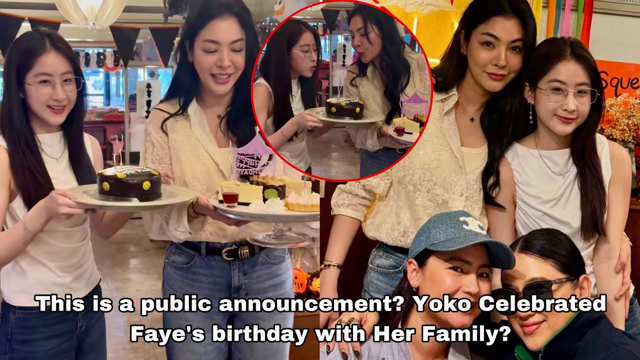 They’re Public Now? Yoko Celebrated Faye’s Birthday With Her Family - FayeYoko