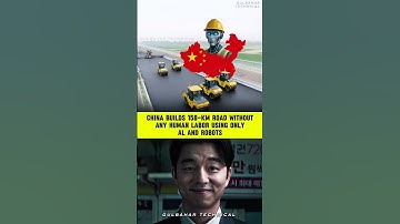 World’s First Fully Automated Road Construction by China! 🌐🔧