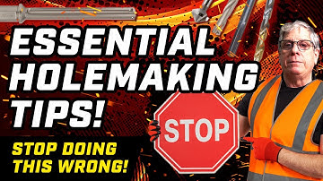 Essential Holemaking Tips! Drill, Center, Spot, Ream, and C