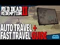 Red dead redemption 2  fast travel and automatic travel guide