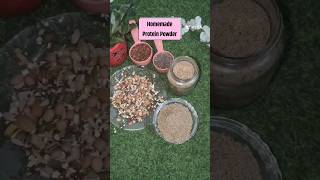 Homemade Protein Powder ??||Protein & Nuts Powder at home youtubeshorts shortfeed trendy viral