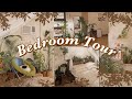 Cozy Earthy Bedroom Tour 🌱🌿🍀 | Bohemian and Vintage Aesthetic | Philippines