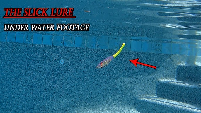 SLICK LURE UNDERWATER VIDEO FOOTAGE 