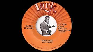The New Generation - Same God [Lark] 1978 Deep Gospel Soul Funk 45