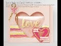 Stampin'Up! Japan Let's Make a Card (39)Shadow Box Card シャドーボックスカードの作り方