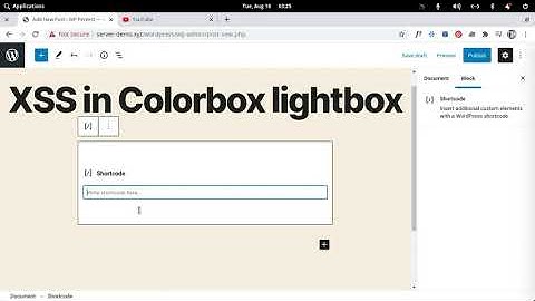Exploiting Vulnerability in WordPress Plugin Colorbox Lightbox