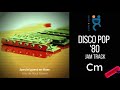 Disco Pop 80's - Backing Jam Track in C minor