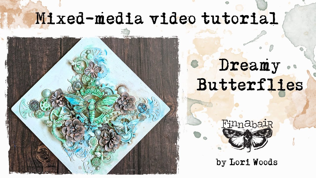 Dreamy Butterflies mixed media project by @creative.crumbs for ...