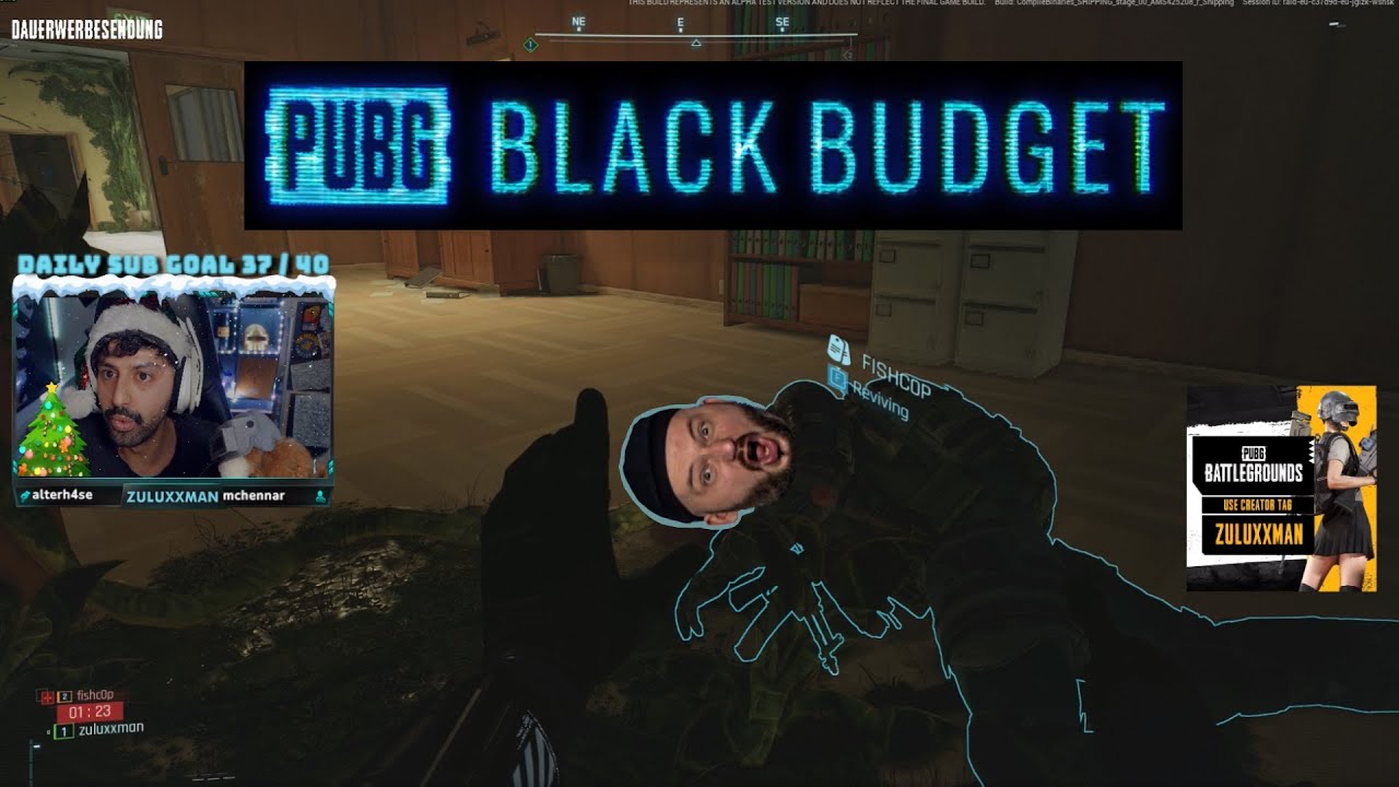 Playing PUBG's New Extraction Shooter: Black Budget with fisHC0p