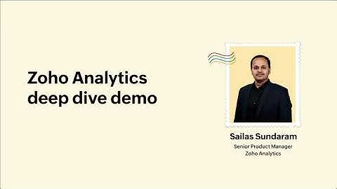 Zoho Analytics Deep Dive