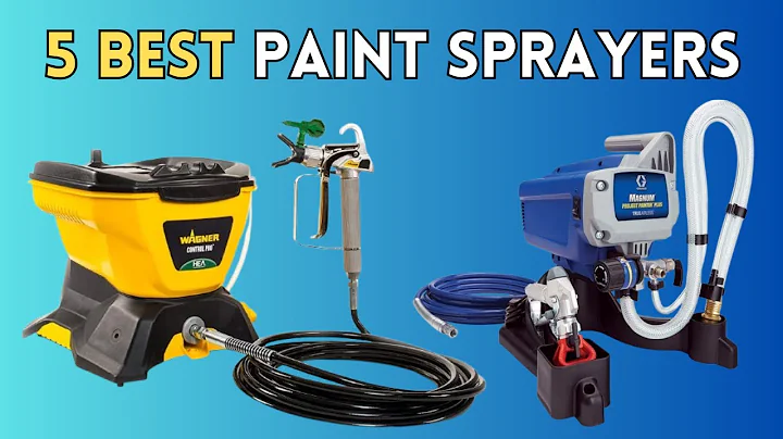 The 5 BEST Airless Paint Sprayers of 2025 - (Which One Is The Best?)