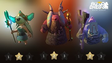 Auto Chess Mobile - Shaman vs Mage Team Build Gameplay - Android/iOS Global Version 2019