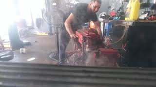 Motor Westerbeke diesel .