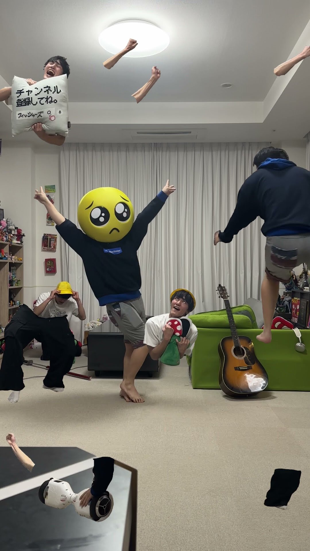 Fischer's × ISSEI funny video ??? BODY PUZZLE