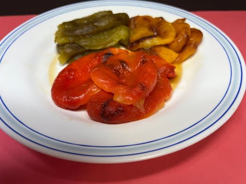 PIMIENTOS ASADOS EN