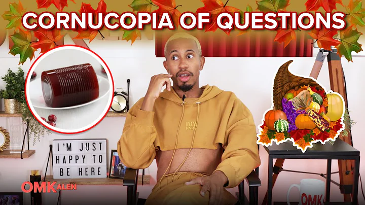 'OMKalen': Kalen Answers a Cornucopia of Questions and Reveals Cranberry Sauce Makes Him Hot