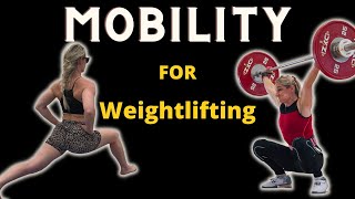 Mobility Exercises For Olympic Weightlifting | Move better with these exercises