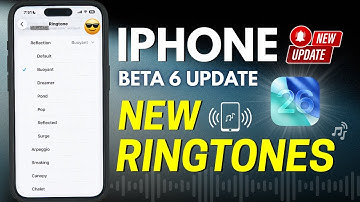 iPhone iOS 26 Beta 6 New Ringtones Added 2025 - iPhone Latest Update Ringtone Trick