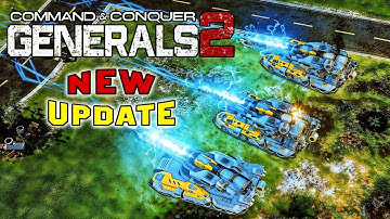 C&C: Generals 2 Update Released – Explore the Latest Features Now!