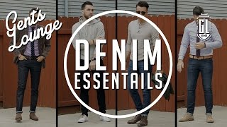 3 Types of Denim for Every Guy ( ft. Mott & Bow) || Gent's Lounge