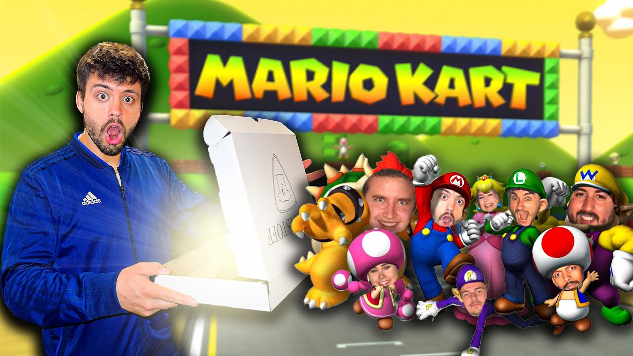 REAL LIFE MARIO KART UM EINE MYSTERY BOX