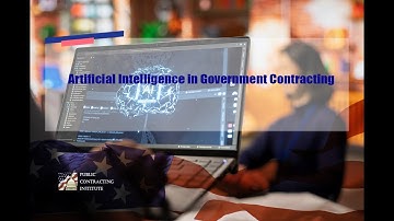 GovCon 101 – Artificial Intelligence in Government Contracting