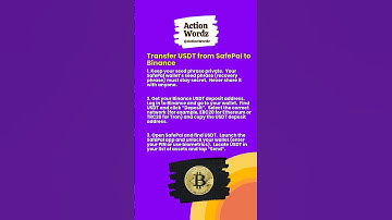 How to Transfer USDT from SafePal to Binance | Crypto Transfer Guide #Shorts