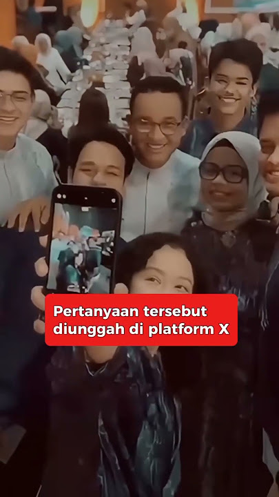 Pertanyaan Unik Anies Baswedan tentang Sushi Halal Jadi Viral