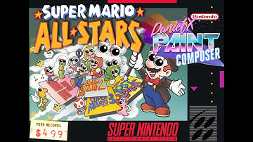 Super Mario All Stars - DanielX.net Paint Composer