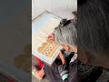 A 90-year-old grandma has been a batik painter all her life. #artisan  #batik  #traditionalart