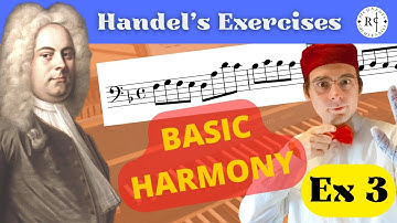 Harmony for Beginners - F Major Handel Exercises n.3 #improvisation #harmony #counterpoint