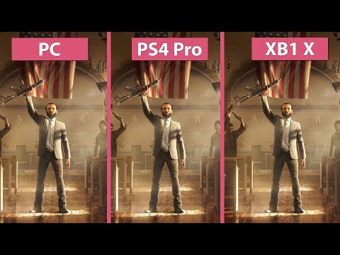 4K] Far Cry 5 – PS4 Pro vs. Xbox One X Graphics Comparison 