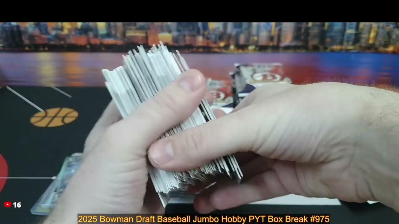 3-30-26 2025 Bowman Draft Baseball Jumbo Hobby PYT Box Break #975 - 3 AUTO BREAK!