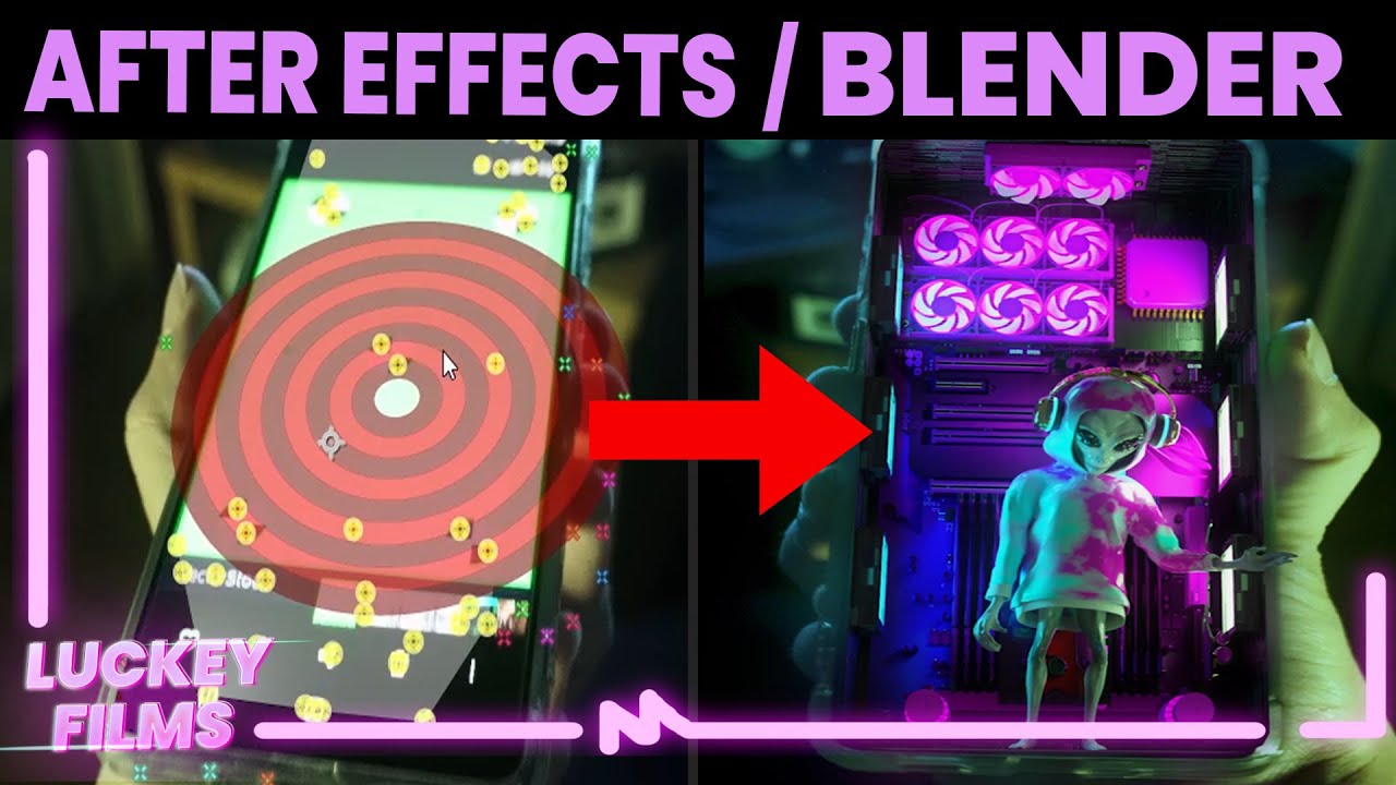Como passar tracking do After Effects pro Blender