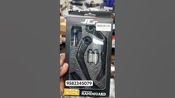 LEVER GUARD | LEVER PROTECTOR |HANDGUARD |BIKE ACCESSORIES #yt #reels #bikeaccessories