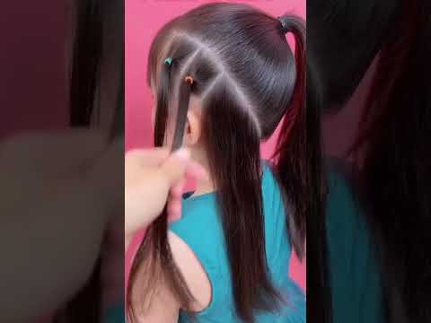 Peinados Fáciles para niñas ✨ #hairstyle #peinados #peinadosparaniñas #braid #hair