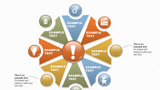 8 Step Process PowerPoint Charts - Process Chart Presentation