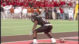 Kliff kingsbury and the texas tech red raiders upset no. 3 in 2002.